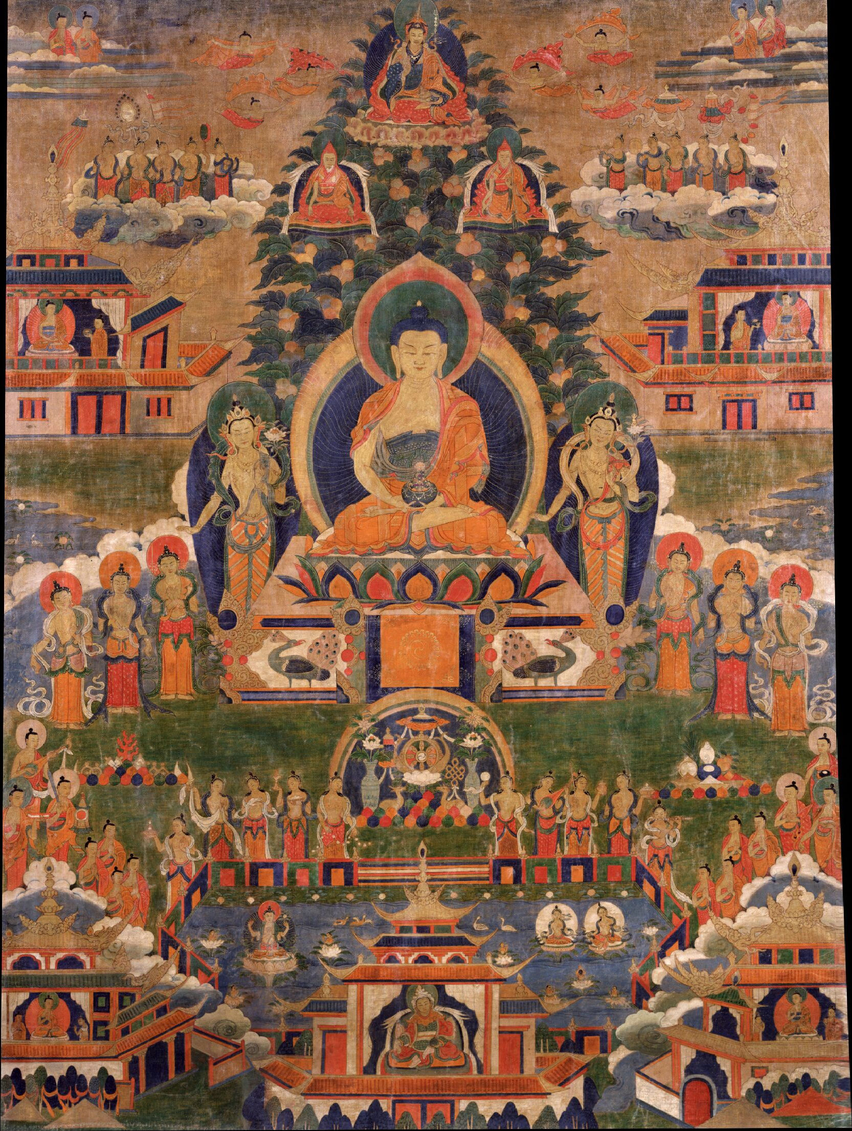 Будда земли. Амитабха Будда Сукхавати. «Сукхавати - чистая земля Будды Амитабхи («буддийский рай»)». Западный рай Будды Амитабхи. Чистые земли Амитабхи.